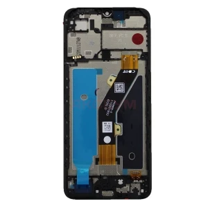 Дисплей с рамкой для Tecno Spark Go 2023 с тачскрином (черный) - Оригинал