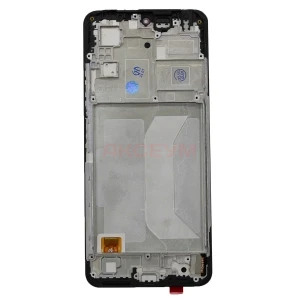 Дисплей с рамкой для Xiaomi Poco X5 5G/Redmi Note 12 5G с тачскрином (черный) - OLED