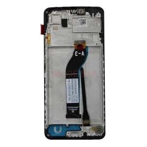 Дисплей с рамкой для Xiaomi Redmi 13C 4G с тачскрином (черный) - Оригинал