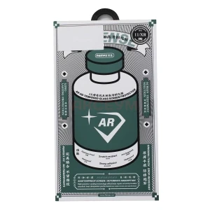 Защитное стекло для iPhone 13/13 Pro/14/16e Remax Medicine Glass GL-86 (черное) - Антибликовое