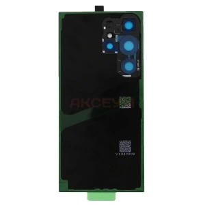 Задняя крышка для Samsung Galaxy S24 Ultra (S928B) черная - Премиум
