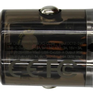 Автомобильное зарядное устройство USB/Type-C XO CC58 (95W/QC3.0/PD/1Type-C/1USB) черное