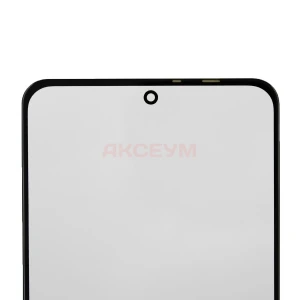 Стекло дисплея для Xiaomi Poco F4 с OCA пленкой (черное) - Оригинал (Mitsubishi)