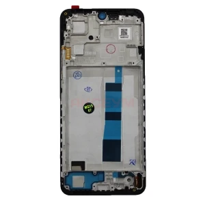 Дисплей с рамкой для Xiaomi Redmi Note 12 4G с тачскрином (черный) - OLED