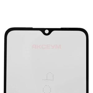 Стекло дисплея для Xiaomi Redmi 10C/Poco C40 с OCA пленкой (черное) - Feaglet