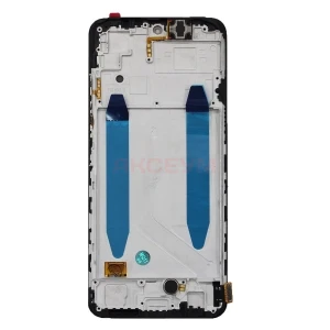 Дисплей с рамкой для Xiaomi Redmi Note 10/10S/Poco M5s с тачскрином (черный) - OLED