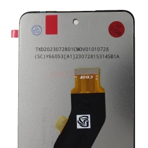 Дисплей для Itel P55 4G с тачскрином (черный) - Оригинал