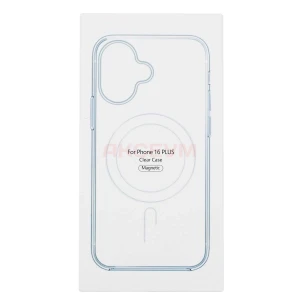 Чехол накладка для iPhone 16 Pro Max MagSafe SM006 (прозрачный)