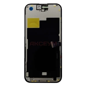 Дисплей для iPhone 15 Pro с тачскрином (площадка под IC) черный - In-Cell