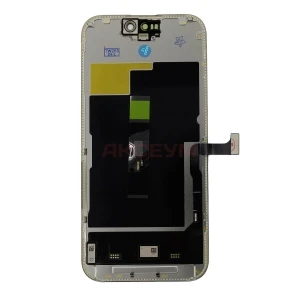 Дисплей для iPhone 15 Pro с тачскрином (площадка под IC/120 Гц) черный - Soft OLED