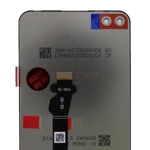 Дисплей для Honor View 30 Pro с тачскрином (черный) - Оригинал