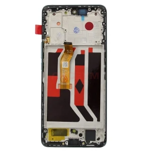 Дисплей с рамкой для Honor X9b с тачскрином (зеленый) - Оригинал