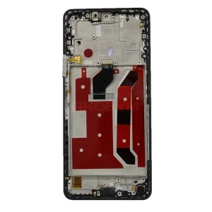 Дисплей с рамкой для Huawei Nova 11i с тачскрином (черный) - Оригинал
