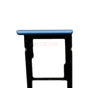 Лоток SIM для Realme C11 2021/C11 (синий)