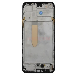 Дисплей с рамкой для Realme 9 с тачскрином (черный) - In-Cell