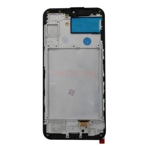 Дисплей с рамкой для Samsung Galaxy A24 4G (A245F) с тачскрином (большой экран/черный) - OLED