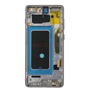 Дисплей с рамкой для Samsung Galaxy S10+ (G975F) с тачскрином (черный) - In-Cell
