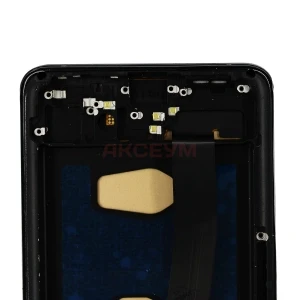 Дисплей с рамкой для Samsung Galaxy S20 Ultra (G988B) с тачскрином (черный) - In-Cell