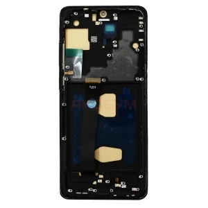 Дисплей с рамкой для Samsung Galaxy S20 Ultra (G988B) с тачскрином (черный) - In-Cell