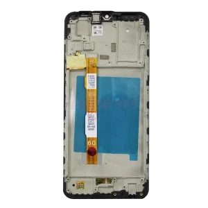 Дисплей с рамкой для Vivo Y31 2021 с тачскрином (черный) - Оригинал