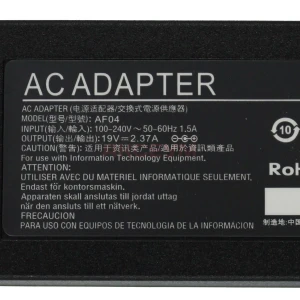 Блок питания для ноутбуков Acer 19V/2.37A/45W (5.5х1.7) - Стандарт