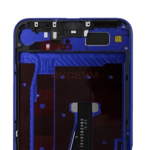 Дисплей с рамкой для Honor 20/Nova 5T с тачскрином (синий) - Оригинал