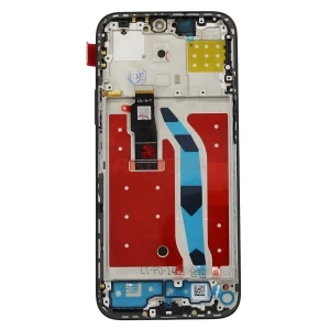 Дисплей с рамкой для Honor X8b с тачскрином (черный) - Оригинал