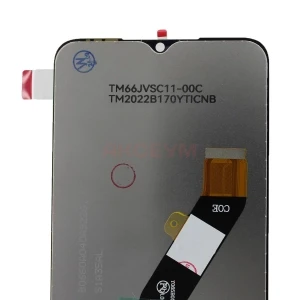 Дисплей для Itel A70 с тачскрином (черный) - Оригинал