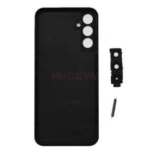 Задняя крышка для Samsung Galaxy A14 4G (A145F) черный - Премиум