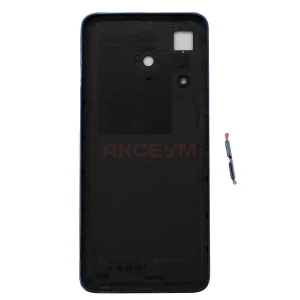 Задняя крышка для Tecno Spark 10C (синяя)