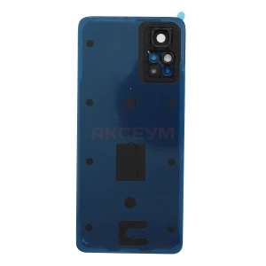 Задняя крышка для Xiaomi Redmi Note 11 Pro 4G/5G (голубая) - Премиум