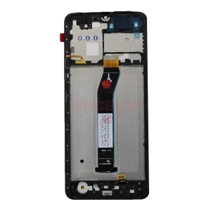 Дисплей с рамкой для Xiaomi Redmi A3/Poco C61 с тачскрином (черный) - Оригинал