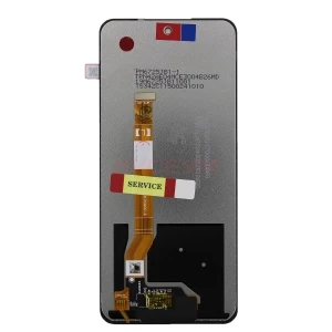 Дисплей для OPPO A3x 4G с тачскрином (черный) - Оригинал