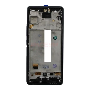 Дисплей с рамкой для Samsung Galaxy A53 5G (A536B) с тачскрином (черный) - In-Cell