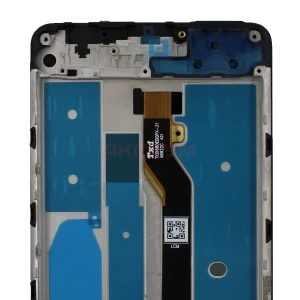 Дисплей с рамкой для Tecno Pova 6 Neo с тачскрином (черный) - Оригинал