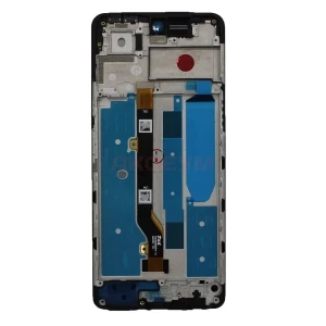 Дисплей с рамкой для Tecno Pova 6 Neo с тачскрином (черный) - Оригинал