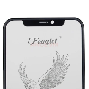 Стекло дисплея для iPhone 11 Pro с OCA пленкой (черное) - Оригинал (Feaglet)