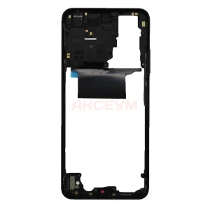 Средняя часть для Xiaomi Redmi Note 12S (черная)