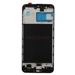 Дисплей с рамкой для Samsung Galaxy M30s/M21 (M307F/M215F) с тачскрином (черный) - In-Cell
