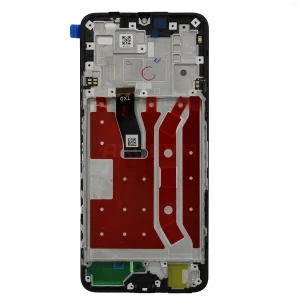Дисплей с рамкой для Huawei Nova Y72 с тачскрином (черный) - Оригинал