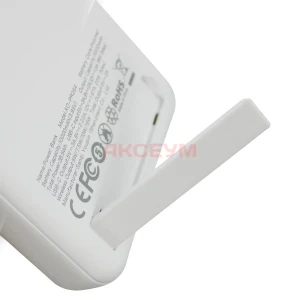 Внешний аккумулятор XO PR264 10000 mAh (20W/PD/беспроводная зарядка 15W/Type-C/LED) белый