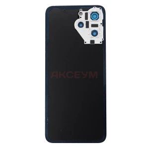Задняя крышка для Xiaomi Redmi 12 4G (голубая) - Премиум