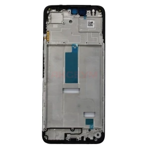 Рамка дисплея для Xiaomi Poco M6 4G (черная)