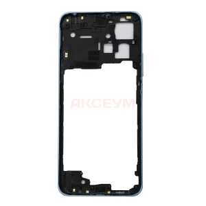 Средняя часть для Xiaomi Redmi Note 12 4G (голубая)