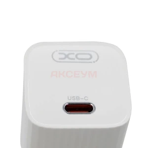 Сетевая зарядка Type-C XO L148 (30W/PD) белая