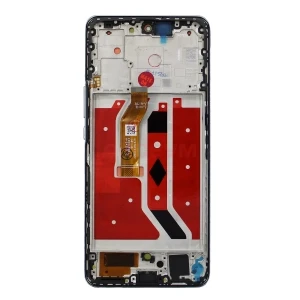 Дисплей с рамкой для Honor X9b с тачскрином (оранжевый) - Оригинал