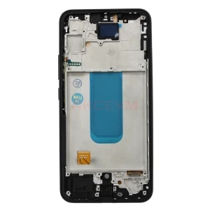 Дисплей с рамкой для Samsung Galaxy A34 5G (A346B) с тачскрином (черный) - In-Cell