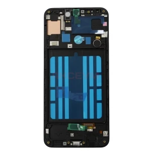 Дисплей с рамкой для Samsung Galaxy A50 (A505F) с тачскрином (черный) - (In-Cell) - Премиум