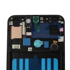 Дисплей с рамкой для Samsung Galaxy A50 (A505F) с тачскрином (черный) - (In-Cell) - Премиум