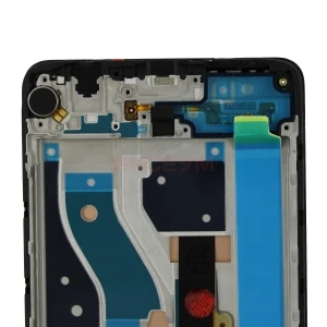 Дисплей с рамкой для Tecno Camon 20 Pro 4G/20 с тачскрином (черный) - Оригинал